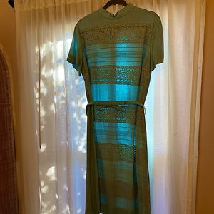 Vintage blue dress